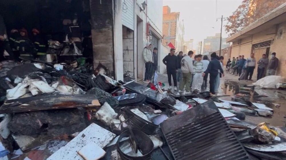 Aftermath of protests in Iran on January 10, 2025. Photo: IRIB