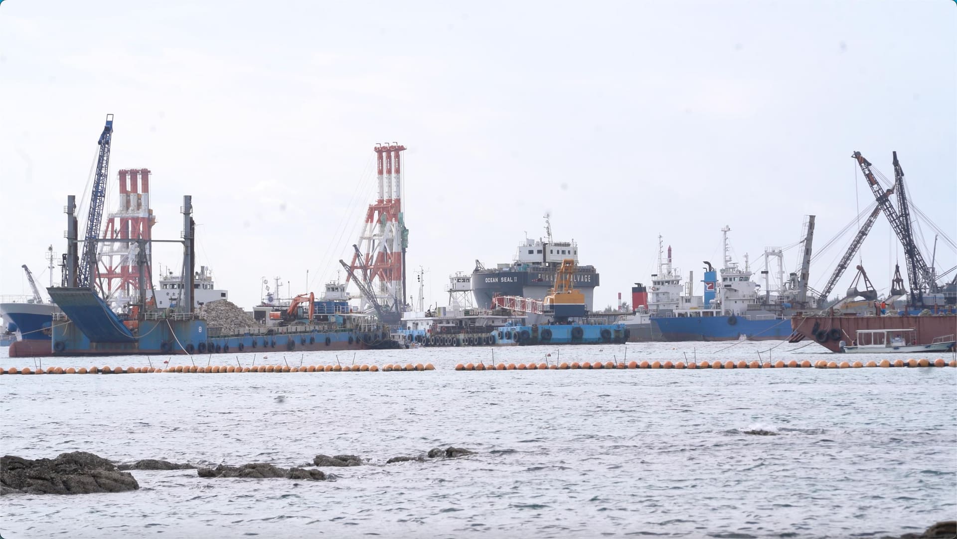 Land reclamation operations